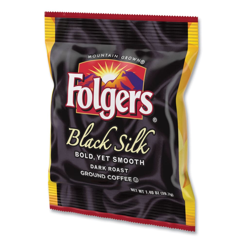 Coffee, Black Silk, 1.4 oz Packet, 42/Carton - Image 3