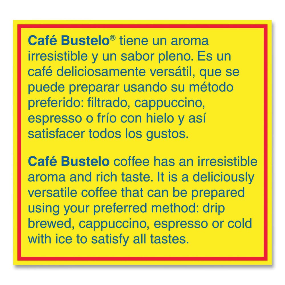 Coffee, Espresso, 2oz Fraction Pack, 30/Carton - Image 3