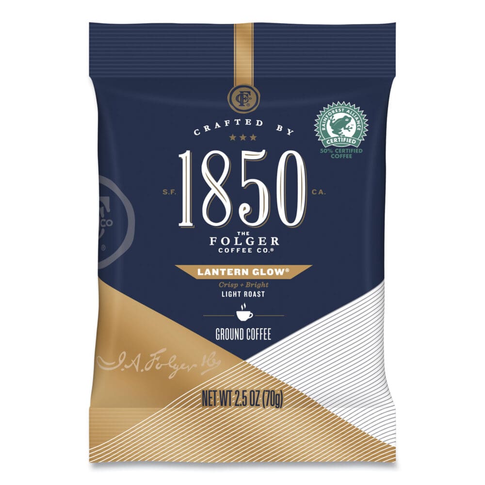Coffee Fraction Packs, Lantern Glow, Light Roast, 2.5 oz Pack, 24 Packs/Carton - Image 2