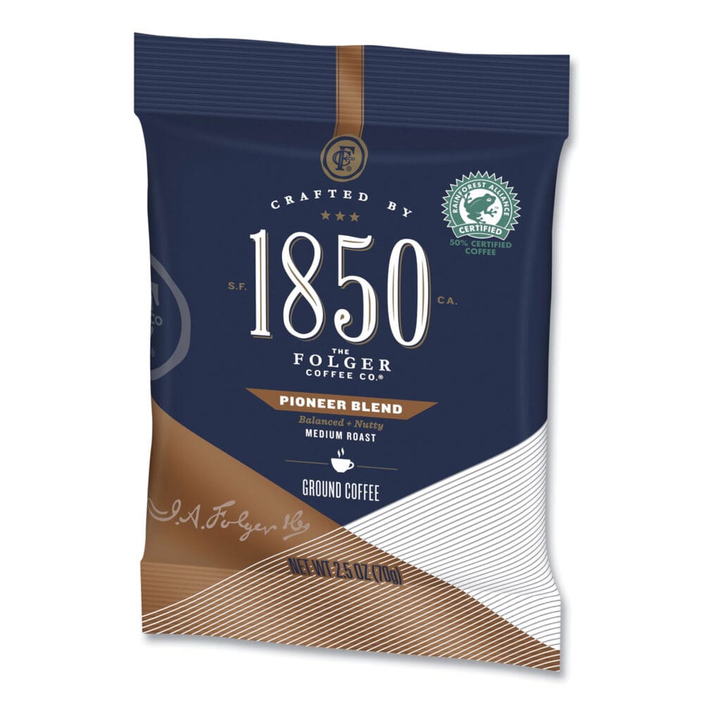 Coffee Fraction Packs, Pioneer Blend, Medium Roast, 2.5 oz Pack, 24 Packs/Carton - Image 3