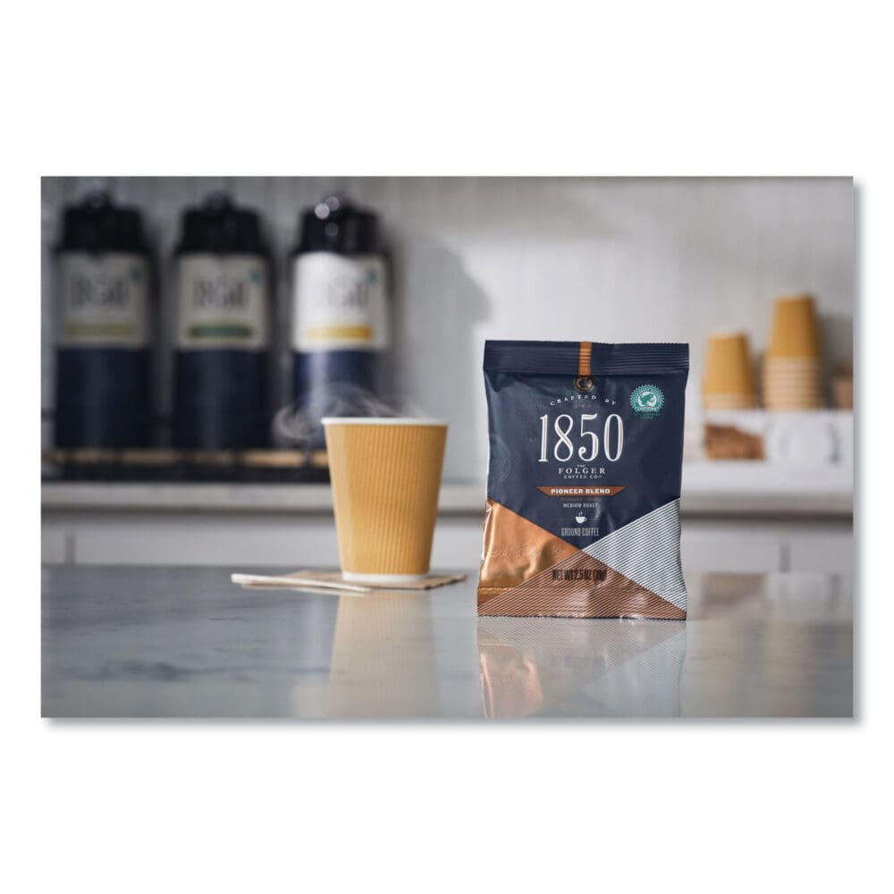 Coffee Fraction Packs, Pioneer Blend, Medium Roast, 2.5 oz Pack, 24 Packs/Carton - Image 6