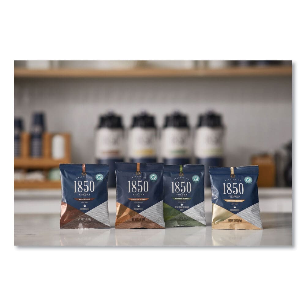 Coffee Fraction Packs, Pioneer Blend, Medium Roast, 2.5 oz Pack, 24 Packs/Carton - Image 7