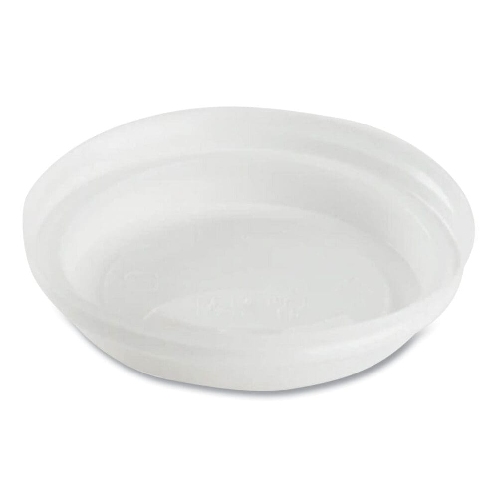 Hot Cup Lids, Fits 8 oz Paper Hot Cups, Sipper Lid, White, 1,000/Carton - Image 2