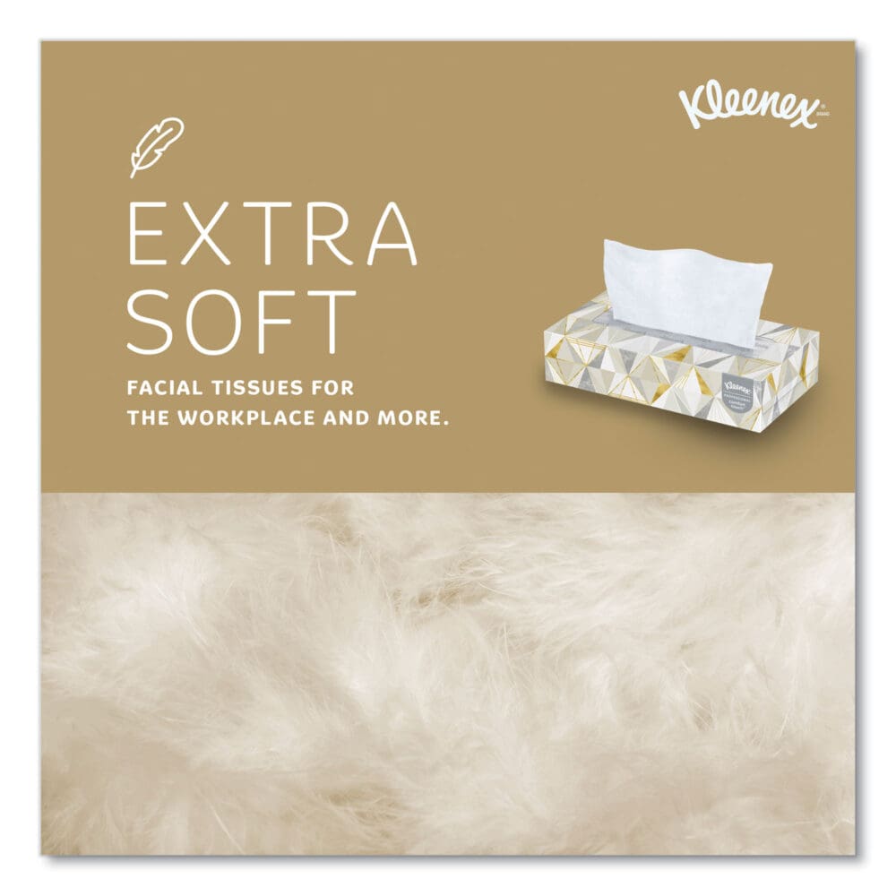 White Facial Tissue for Business, 2-Ply, 125 Sheets/Box, 12 Boxes/Carton - Image 6