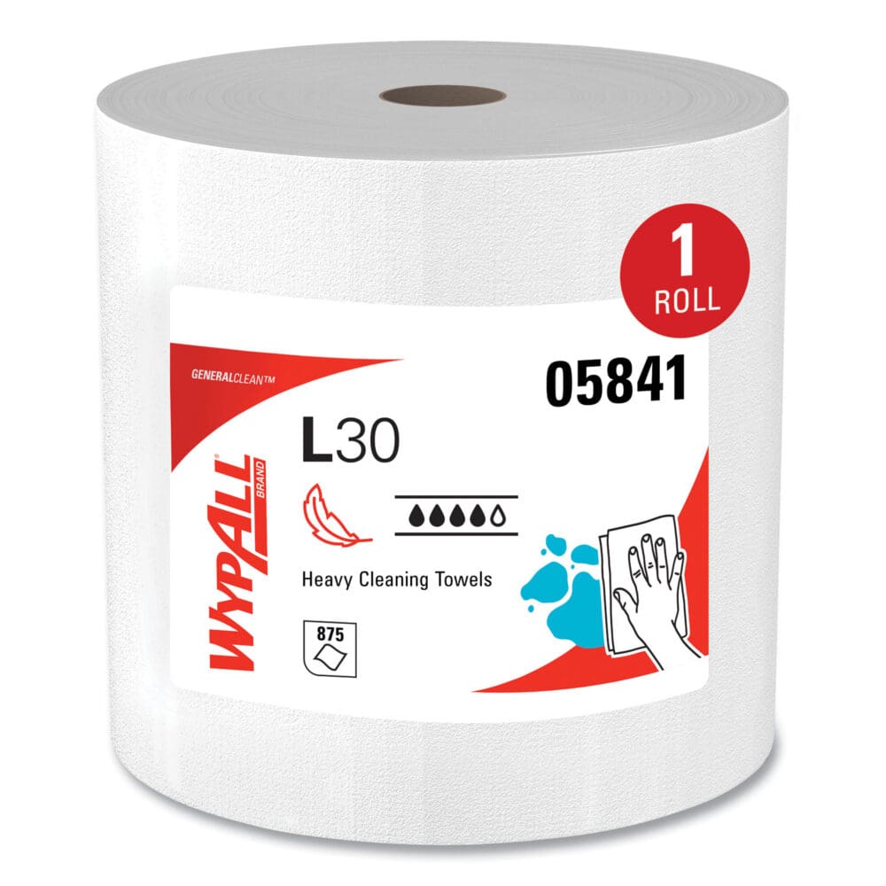 L30 Towels, 12.4 x 12.2, White, 875/Roll - Image 2