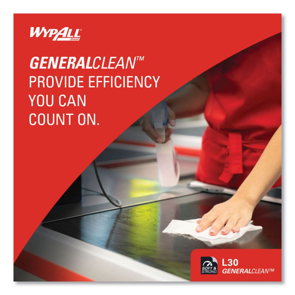 L30 Towels, 11 x 10.4, White, 70 Sheets/Roll - Image 5