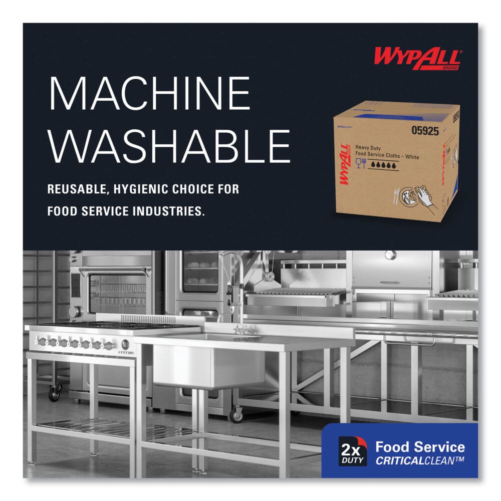 X70 Wipers, Kimfresh Antimicrobial, 12.5 x 23.5, Unscented, White, 300/Carton - Image 7