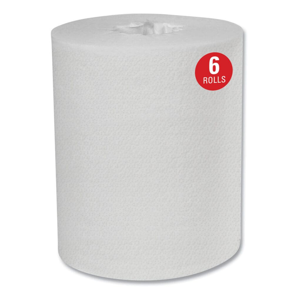 Critical Clean Wipers for Bleach, Disinfectants, Sanitizers WetTask Customizable Wet Wiping System, w/Bucket,140/Roll, 6/CT - Image 2