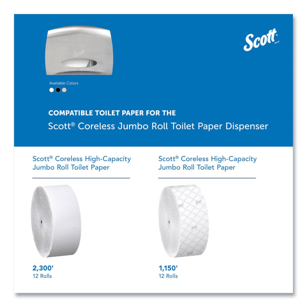 Pro Coreless Jumbo Roll Tissue Dispenser, EZ Load, 14.38 x 6 x 9.75, Stainless Steel - Image 7