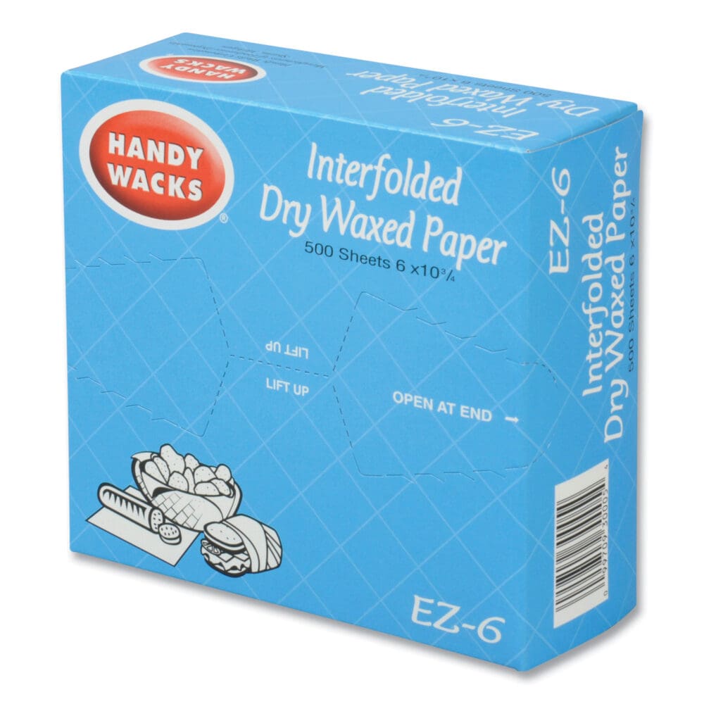 Interfolded Dry Waxed Paper, 10.75 x 6, 12/Carton - Image 3