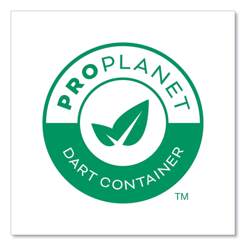 Compostable Paper Hot Cups, ProPlanet Seal, 8 oz, White/Green, 50/Pack - Image 5