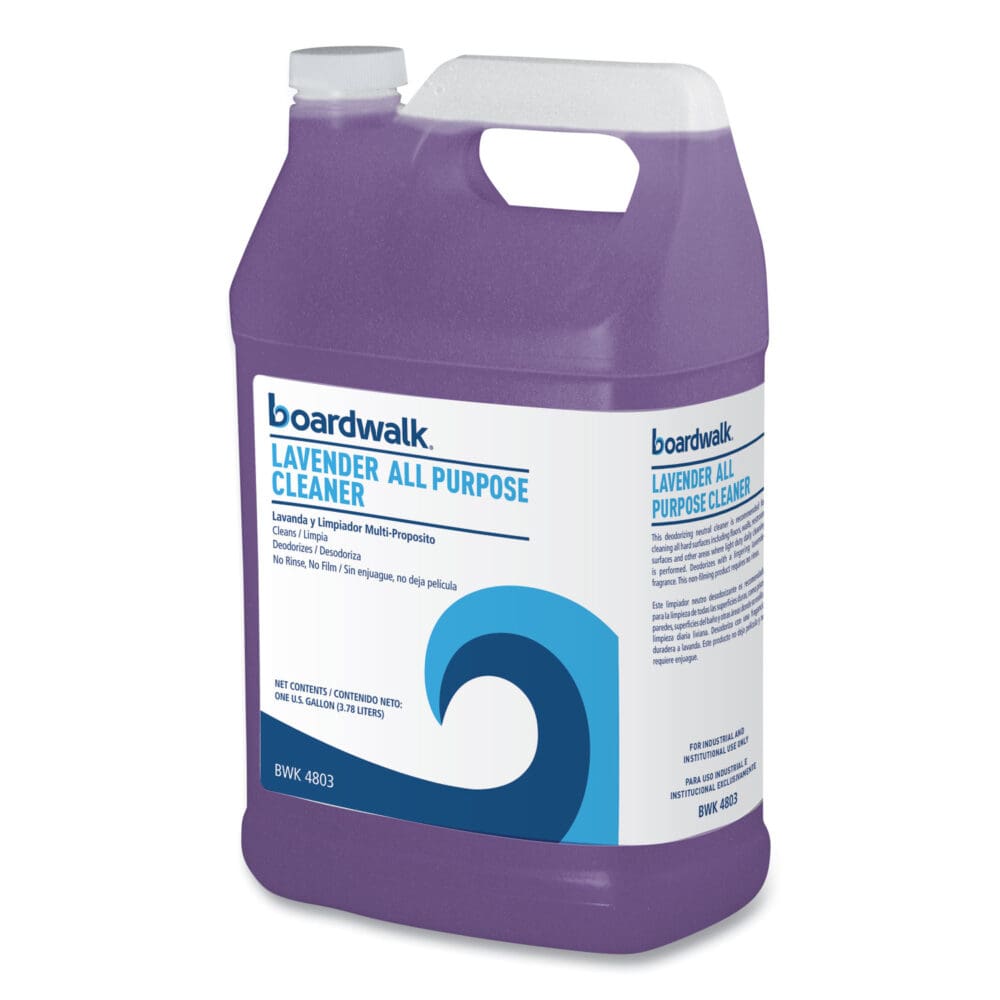 All Purpose Cleaner, Lavender Scent, 128 oz Bottle, 4/Carton - Image 4