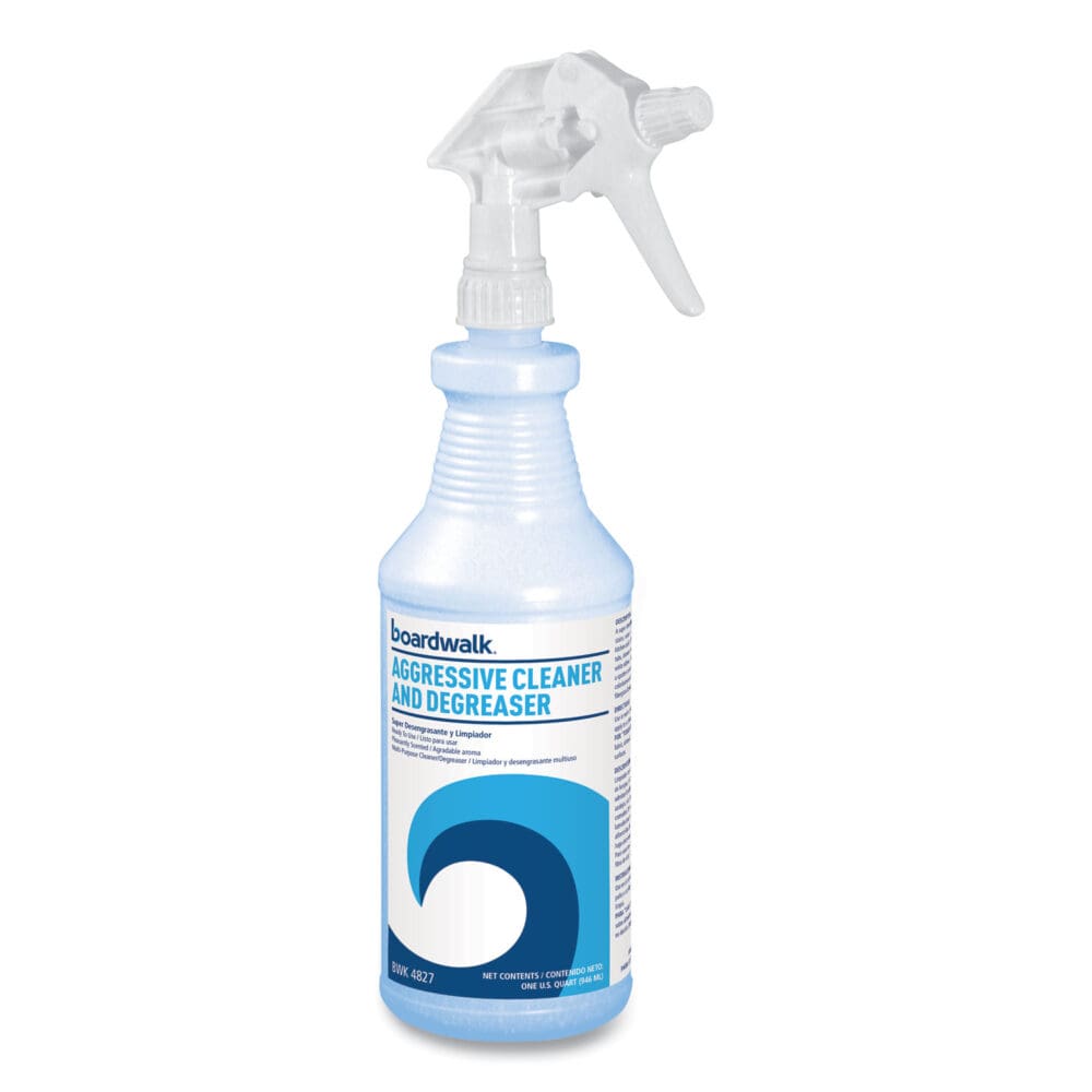 Aggressive Cleaner and Degreaser, Lemon Scent, 32 oz Bottle, 12/Carton - Image 2
