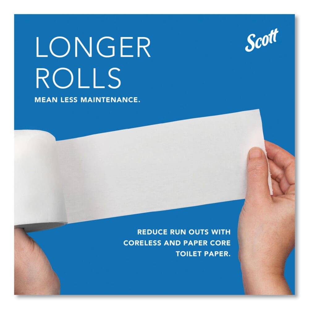 Pro High Capacity Coreless SRB Tissue Dispenser, 11.25 x 6.31 x 12.75, White - Image 5