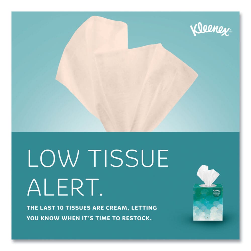 Boutique White Facial Tissue for Business, Pop-Up Box, 2-Ply, 95 Sheets/Box, 6 Boxes/Pack - Image 5