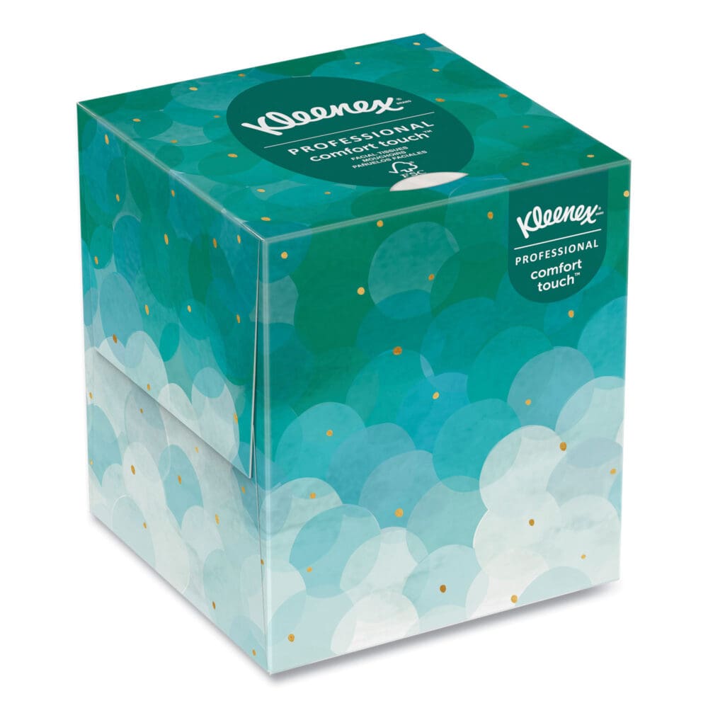 Boutique White Facial Tissue for Business, Pop-Up Box, 2-Ply, 95 Sheets/Box, 6 Boxes/Pack, 6 Packs/Carton - Image 12