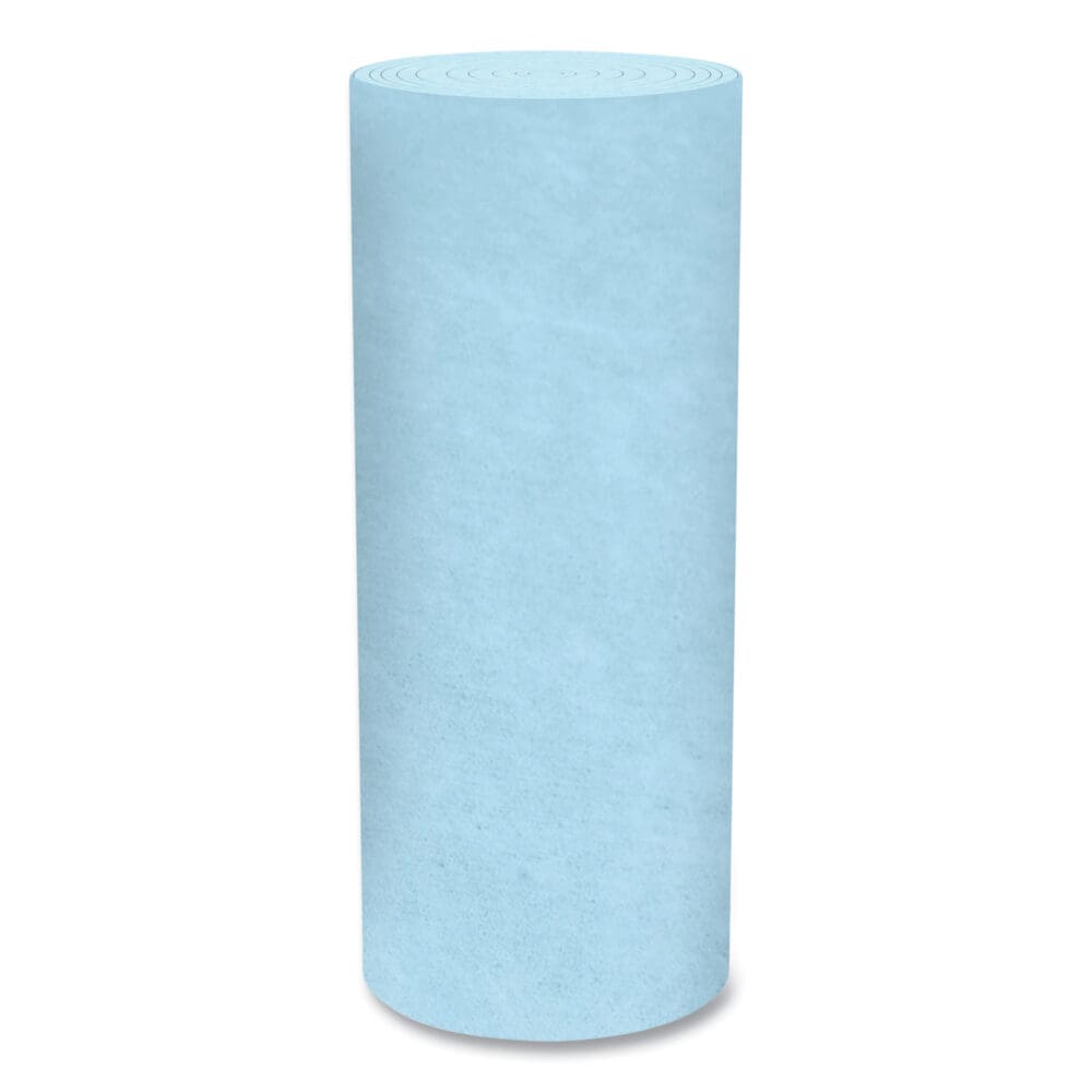Pro Shop Towels, Heavy Duty, 1-Ply, 10.4 x 11, Blue, 12 Rolls/Carton - Image 3