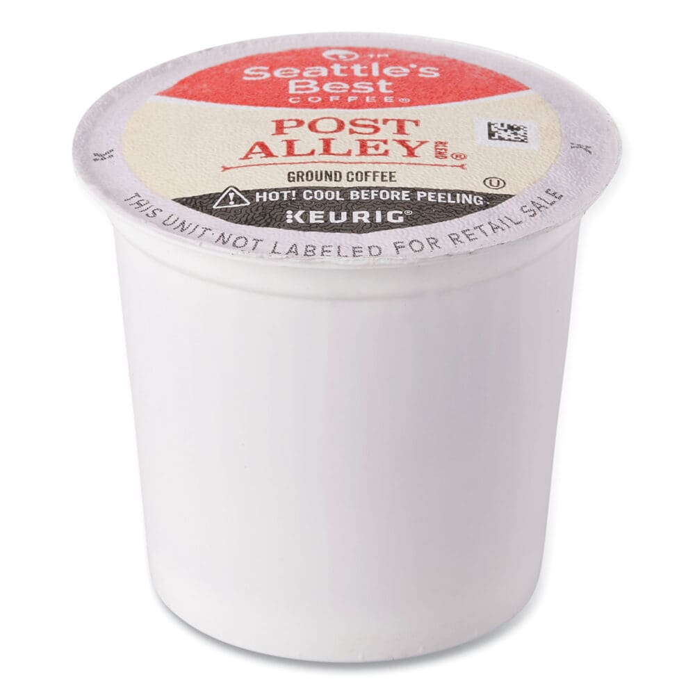 Post Alley Dark Coffee K-Cup, 24/Box, 4/Carton - Image 4