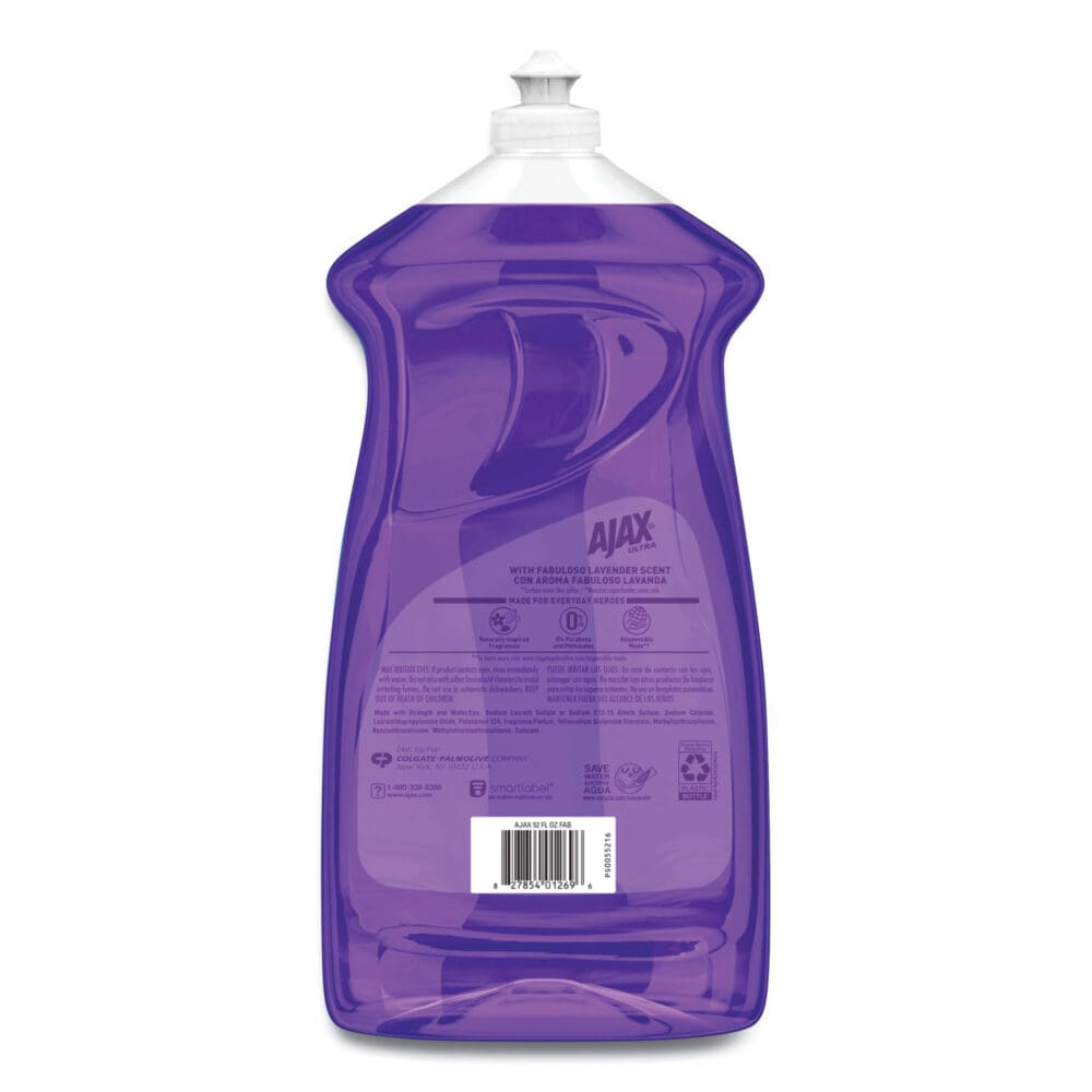 Dish Detergent, Fabuloso Lavender Scent, 52 oz Bottle, 6/Carton - Image 4