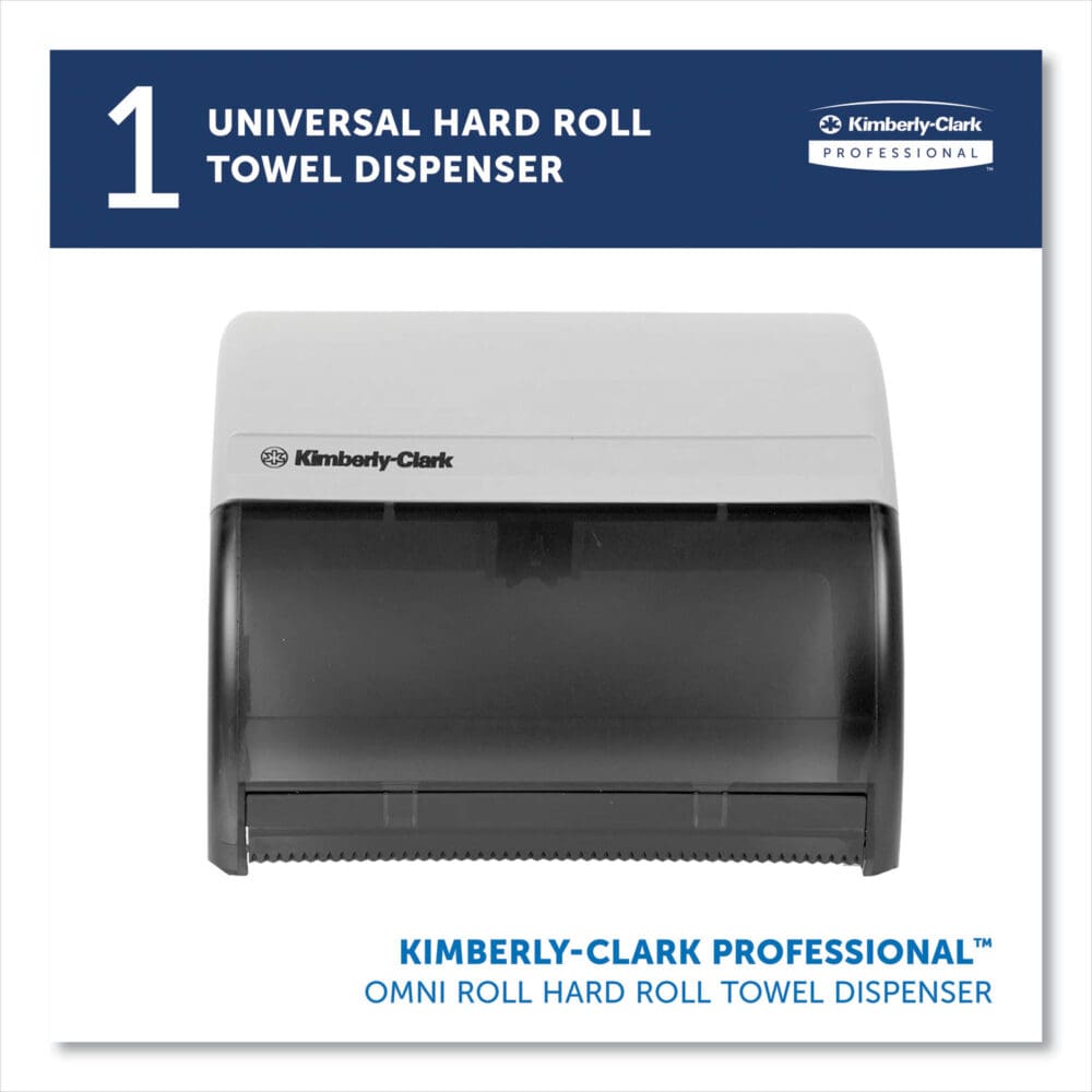 Omni Roll Towel Dispenser, 10.5 x 10 x 10, Smoke/Gray - Image 11