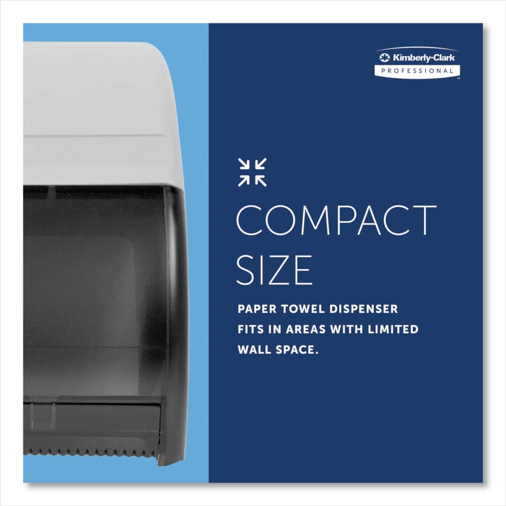 Omni Roll Towel Dispenser, 10.5 x 10 x 10, Smoke/Gray - Image 6