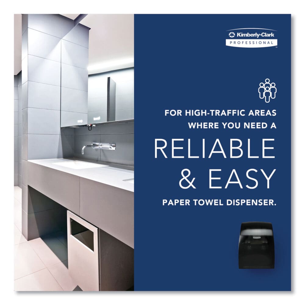 Sanitouch Hard Roll Towel Disp, 12.63 x 10.2 x 16.13, Smoke - Image 8
