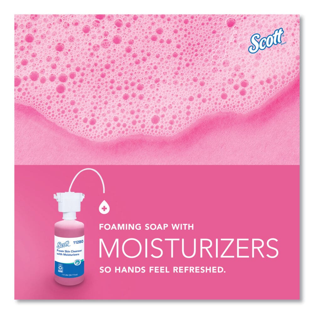 Pro Foam Skin Cleanser with Moisturizers, Citrus Scent, 1.5 L Refill, 2/Carton - Image 3
