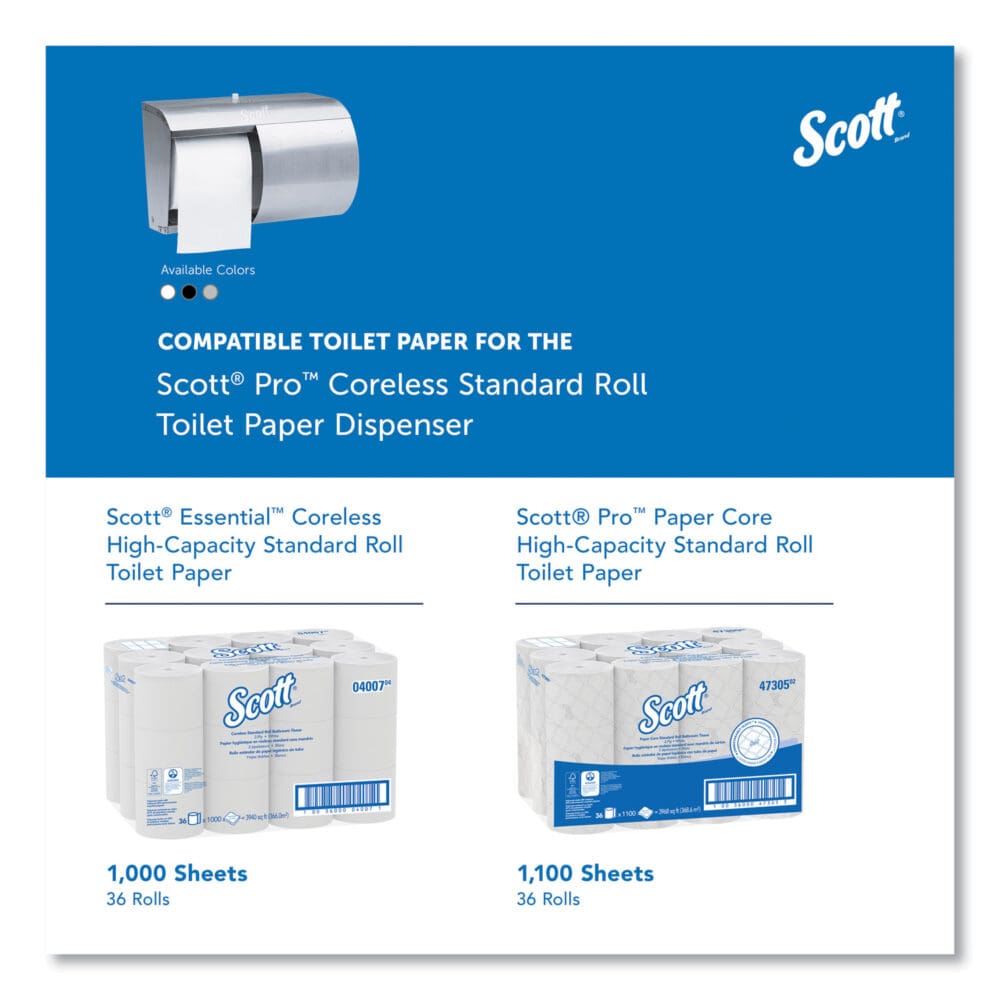 Pro Coreless SRB Tissue Dispenser, 10.13 x 6.4 x 7, Stainless Steel - Image 7