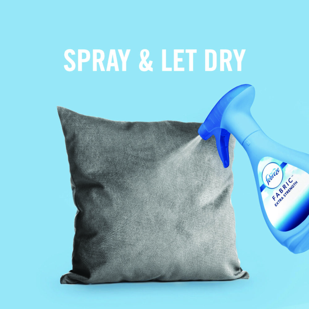 FABRIC Refresher/Odor Eliminator, Downy April Fresh, 23.6 oz Spray Bottle, 4/Carton - Image 6