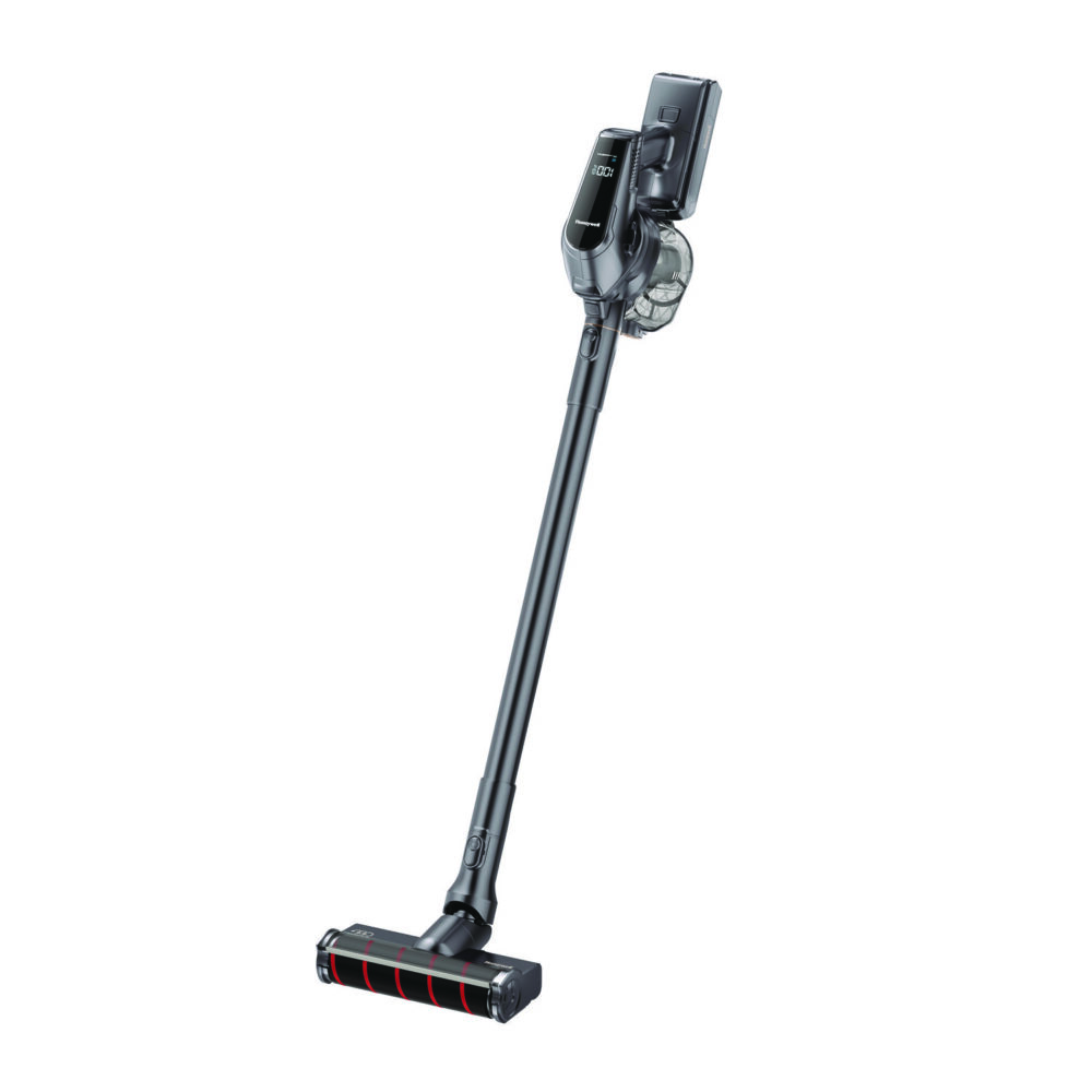 Aeromax Pro VC16 Cordless Vacuum, 8.5? Cleaning Path, Dark Silver