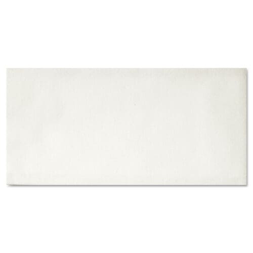 Linen-Like Guest Towels, 1-Ply,  12 x 17, White, 125 Towels/Pack, 4 Packs/Carton