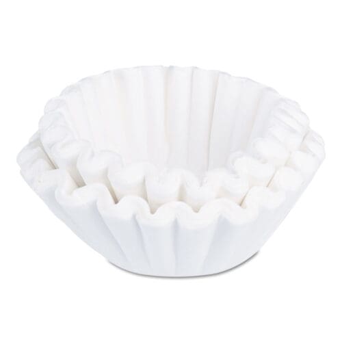 Coffee/Tea Brewer Dual Purpose Filters, 1.5 gal Urn Style, Flat Bottom, 50/Cluster, 10 Clusters/Carton