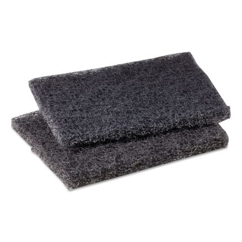 Griddle Polishing Pad, 4 x 5.25, Gray, 60/Carton
