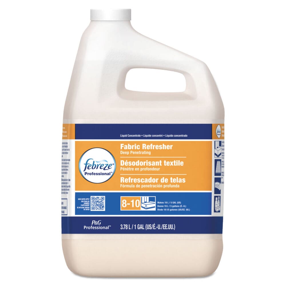 Professional Deep Penetrating Fabric Refresher, 5X Concentrate, 1 gal Bottle, 2/Carton