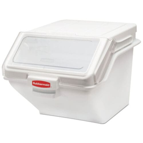 PROSAVE Shelf Ingredient Bin, 19.2 x 23.5x 16.88, White, Plastic