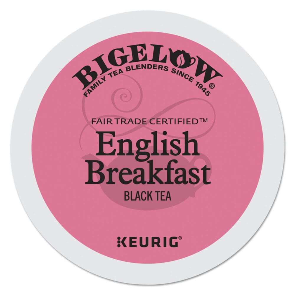 English Breakfast Tea K-Cups, 24/Box, 4 Box/Carton