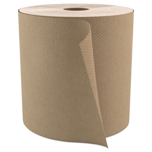 Select Roll Paper Towels, 1-Ply, 7.9" x 800 ft, Natural, 6/Carton