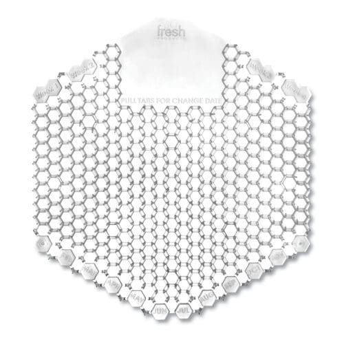 The Wave Urinal Deodorizer, Honeysuckle Scent, 58 g, Clear, 10/Box, 6 Boxes/Carton