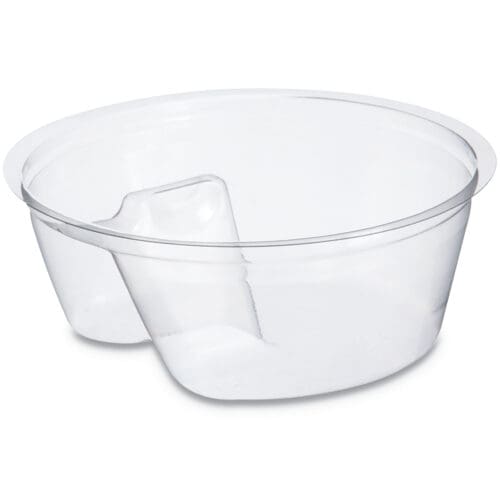 Single Compartment Cup Insert, 3.5 oz, Clear, 1,000/Carton