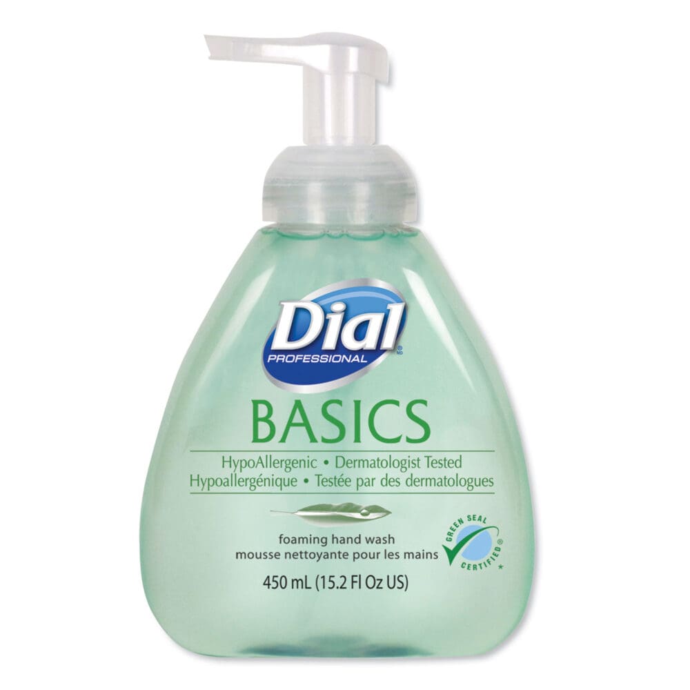 Basics Hypoallergenic Foaming Hand Wash, Honeysuckle, 15.2 oz