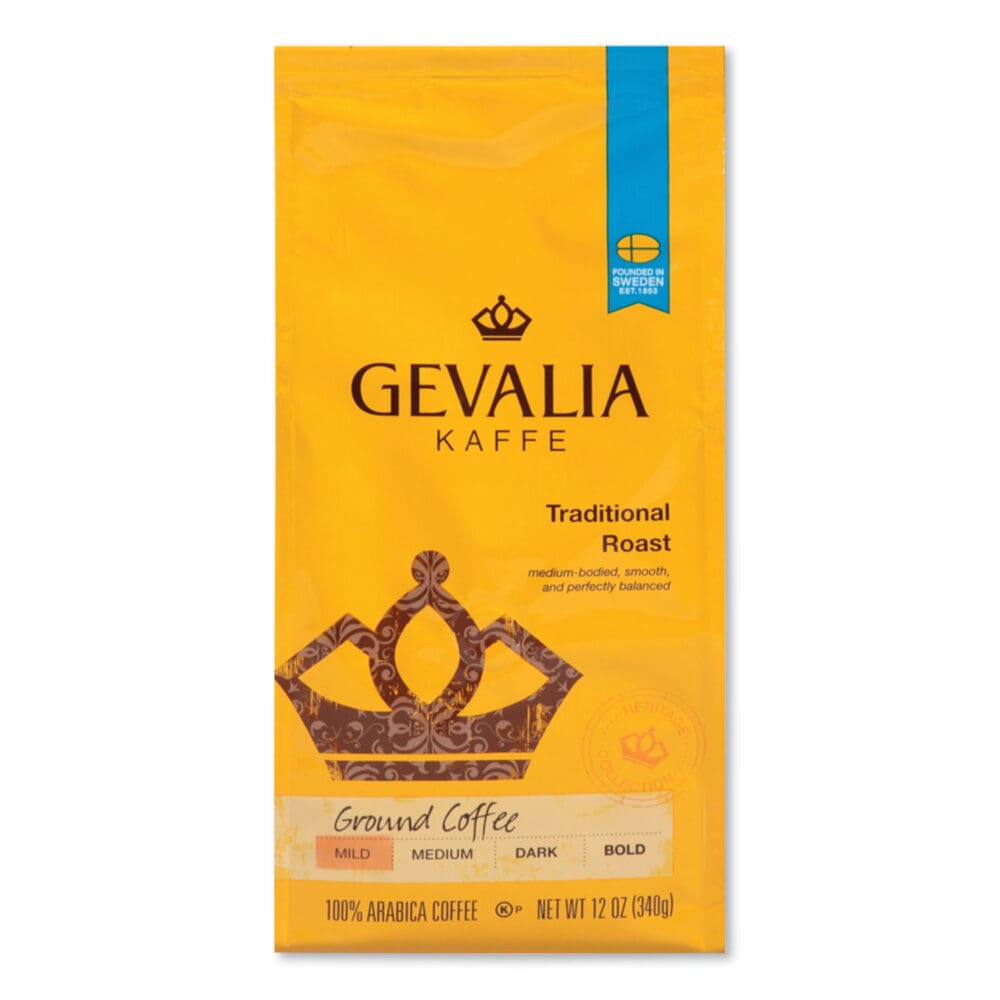 Coffee, Traditional Roast, Ground, 12 oz Bag