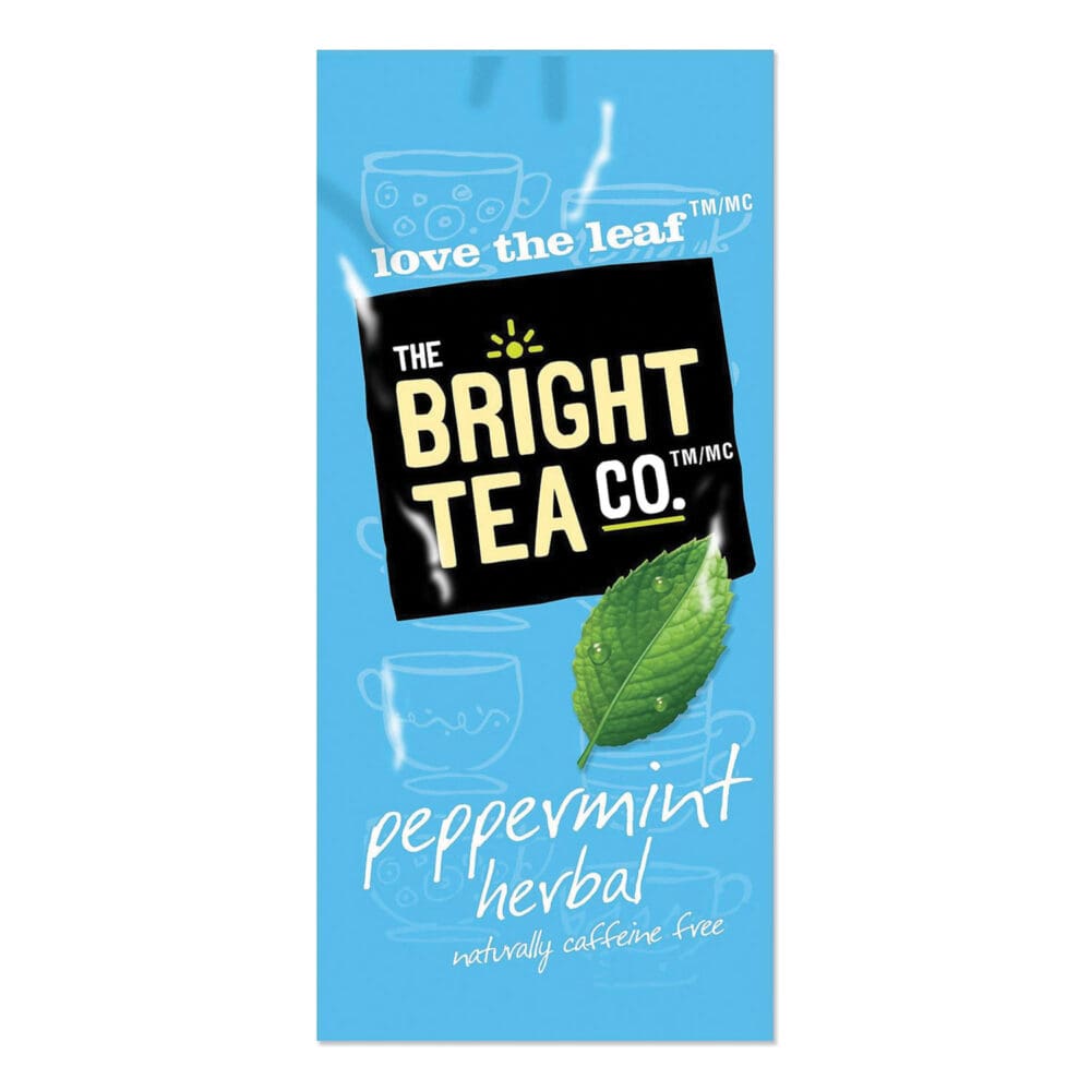 Tea Freshpack Pods, Peppermint Herbal, 0.07 oz, 100/Carton