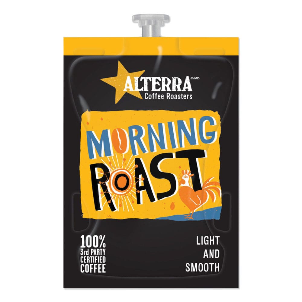 Coffee Freshpack Pods, Morning Roast, Light Roast, 0.2 oz, 100/Carton