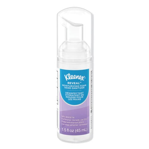 Ultra Moisturizing Foam Hand Sanitizer, 1.5 oz Pump Bottle, Unscented, 24/Carton