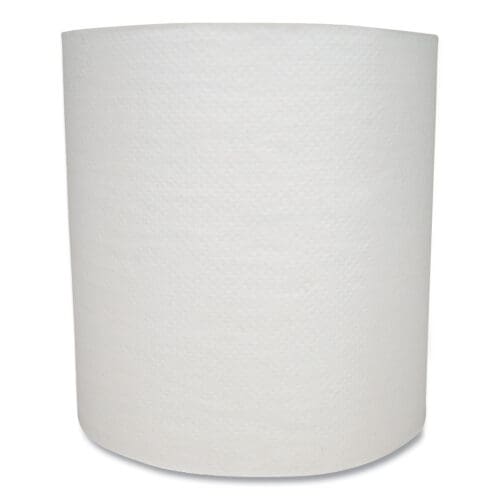 Morsoft Universal Roll Towels, 1-Ply, 8" x 700 ft, White, 6 Rolls/Carton