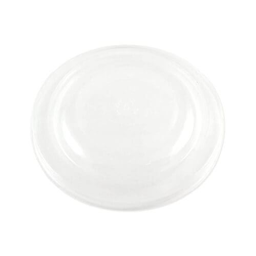 PLA Lids for Fiber Bowls, 7.5" Diameter x 1"h, Clear, Plastic, 300/Carton