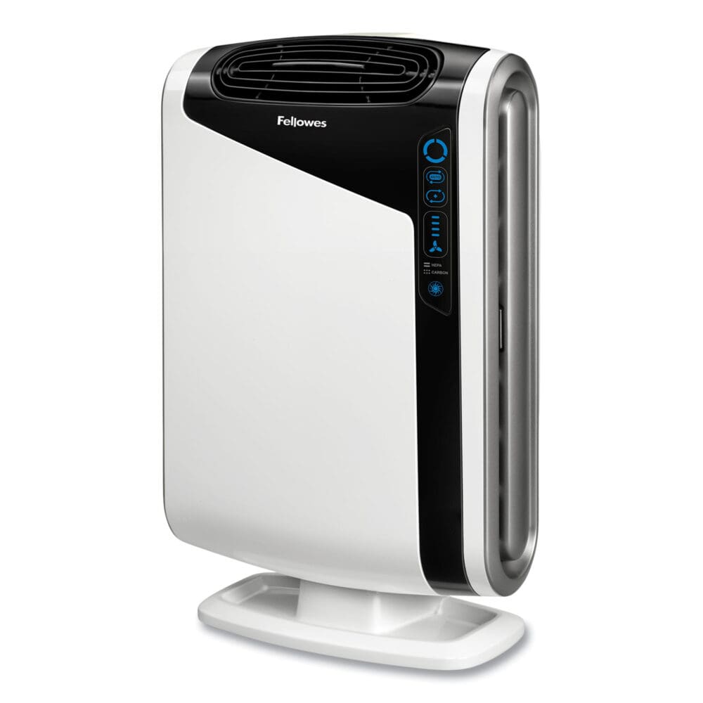 AeraMax DX95 Large Room Air Purifier, 600 sq ft Room Capacity, White