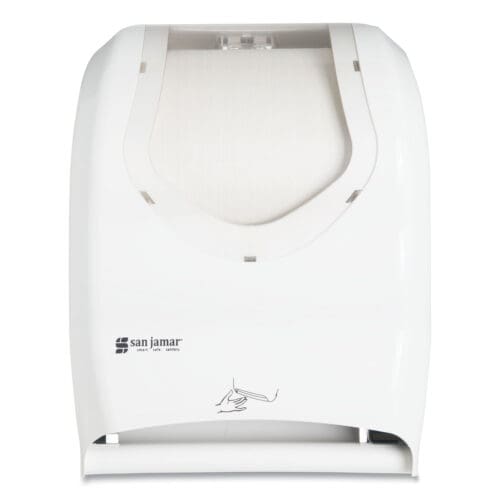 Smart System with iQ Sensor Towel Dispenser, 16.5 x 9.75 x 12, White/Clear