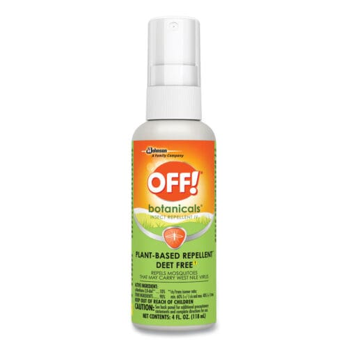 Botanicals Insect Repellent, 4 oz Bottle, 8/Carton
