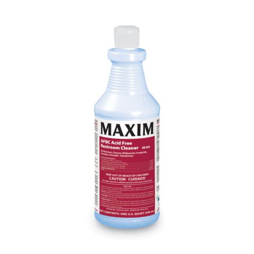 AFBC Acid-Free Restroom Cleaner, Safe-to-Ship, Fresh Scent, 32 oz Bottle, 6/Carton